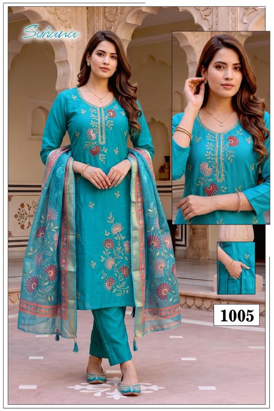Desi kudi suhana vol 1 kurti set wholesale lucknow